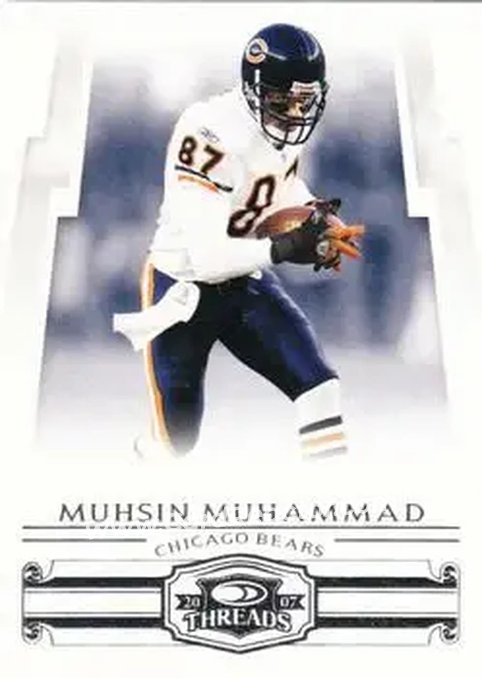 2007 Donruss Threads #10 - Muhsin Muhammad - Chicago Bears - Front