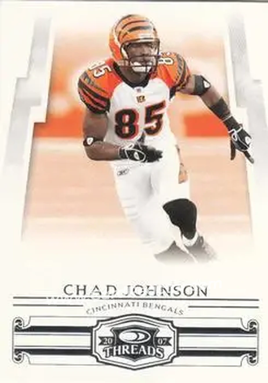 2007 Donruss Threads #11 - Chad Ochocinco - Cincinnati Bengals - Front