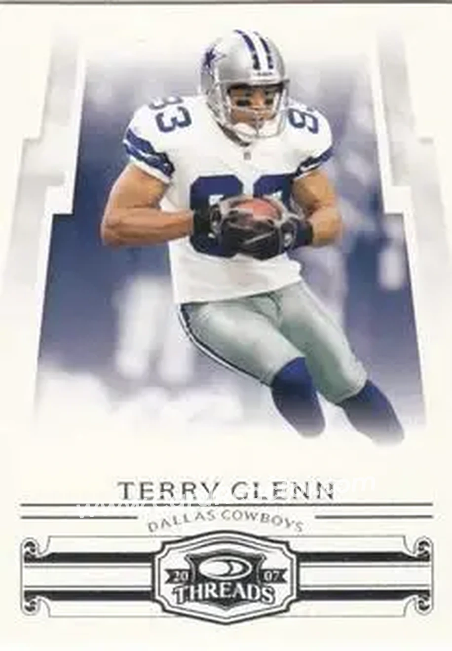 2007 Donruss Threads #14 - Terry Glenn - Dallas Cowboys - Front