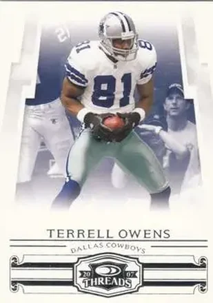 2007 Donruss Threads #15 Terrell Owens