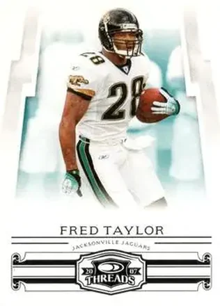 2007 Donruss Threads #19 Fred Taylor