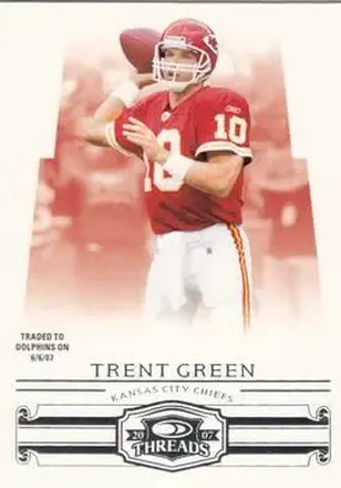 2007 Donruss Threads #23 Trent Green