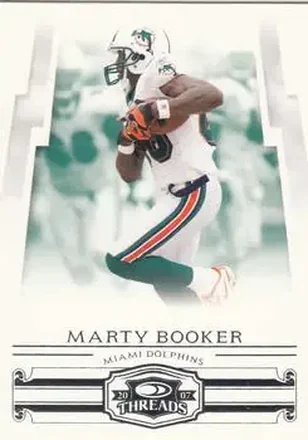 2007 Donruss Threads #25 Marty Booker