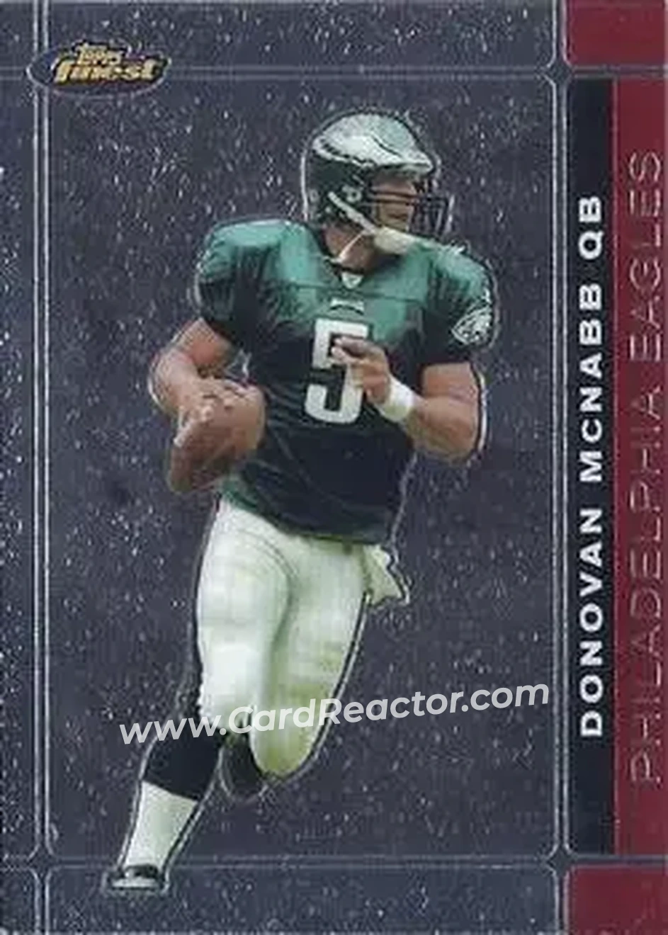 2007 Finest #3 - Donovan McNabb - Philadelphia Eagles - Front
