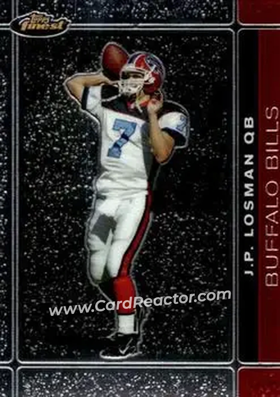 2007 Finest #9 - J.P. Losman - Buffalo Bills