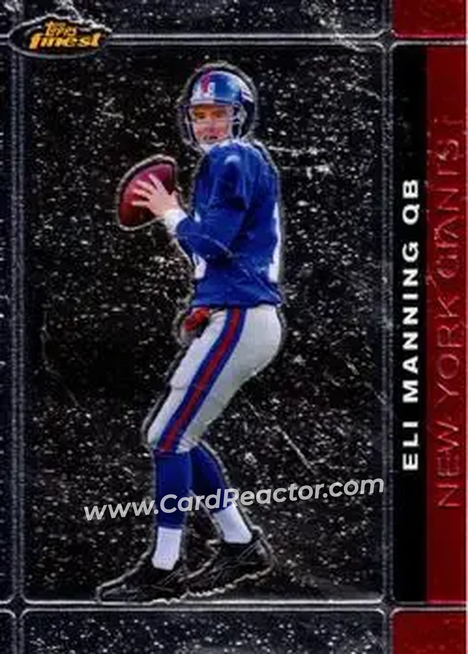 2007 Finest #11 - Eli Manning - New York Giants - Front
