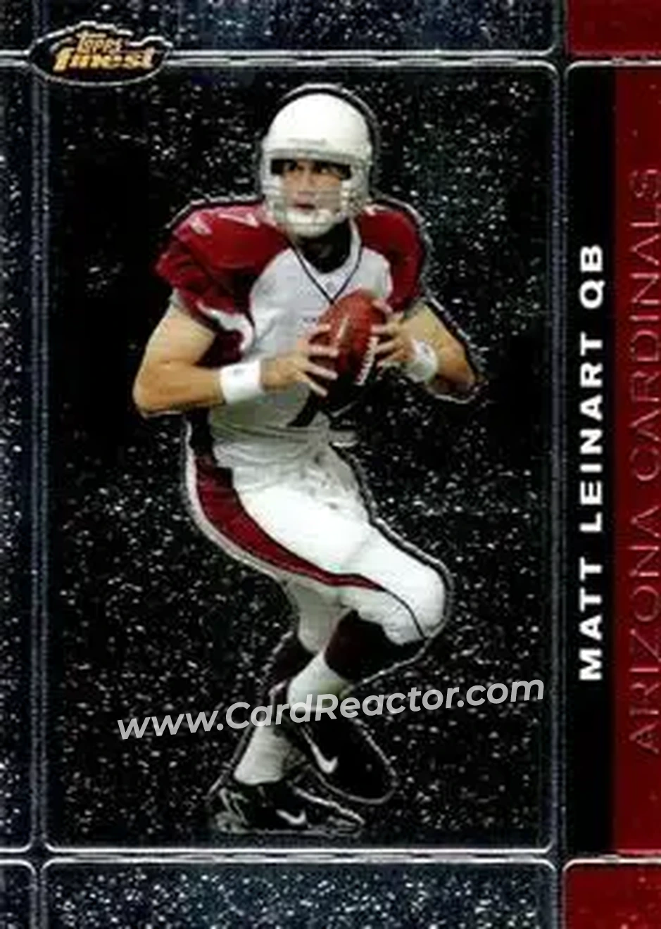 2007 Finest #15 - Matt Leinart - Arizona Cardinals - Front