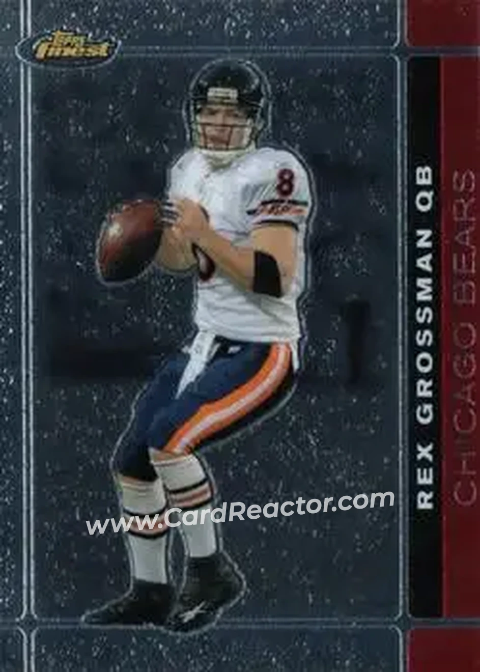 2007 Finest #16 - Rex Grossman - Chicago Bears - Front