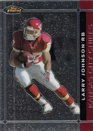 2007 Finest #22 - Larry Johnson - Kansas City Chiefs