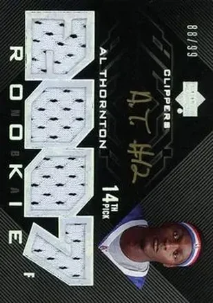2007-08 UD Black #108 - Al Thornton - Los Angeles Clippers