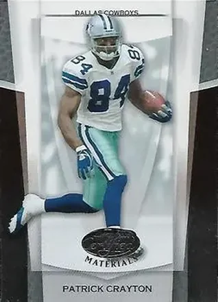 2007 Leaf Certified Materials #6 Patrick Crayton