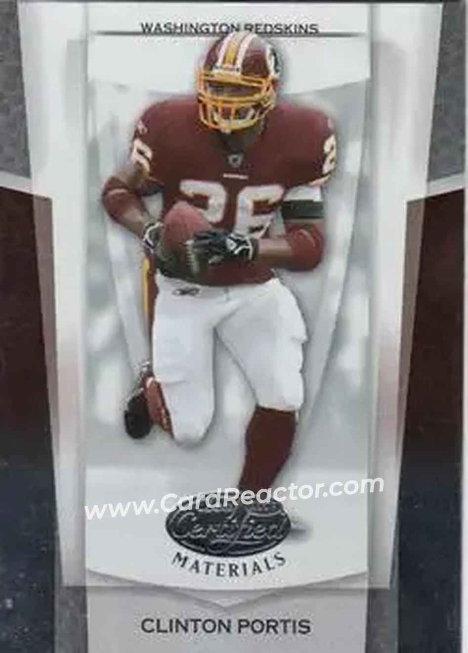 2007 Leaf Certified Materials #17 - Clinton Portis - Washington Redskins - Front