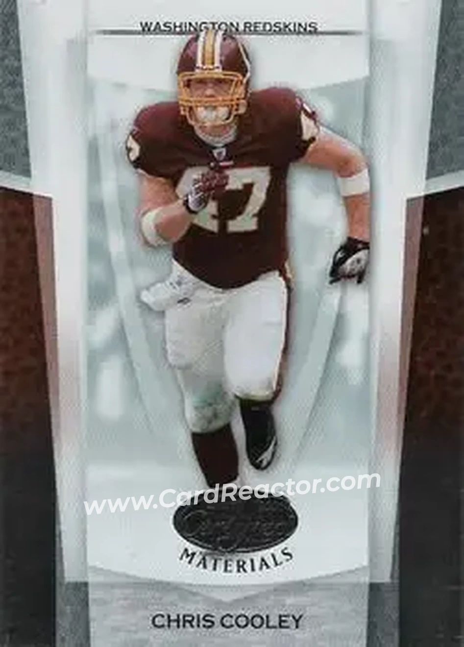2007 Leaf Certified Materials #19 - Chris Cooley - Washington Redskins - Front