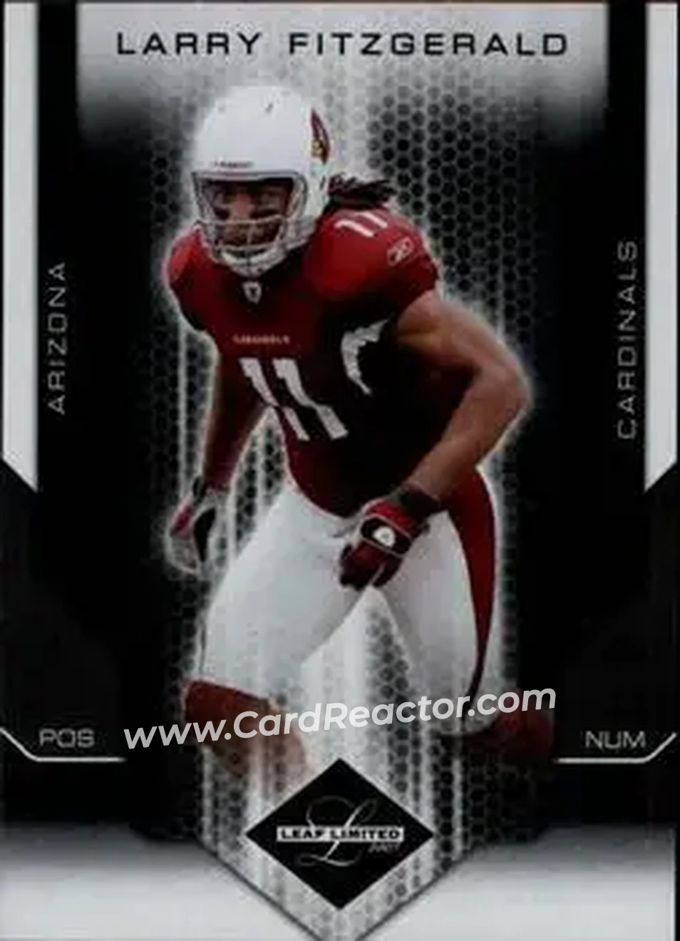 2007 Leaf Limited #3 - Larry Fitzgerald - Arizona Cardinals - Front