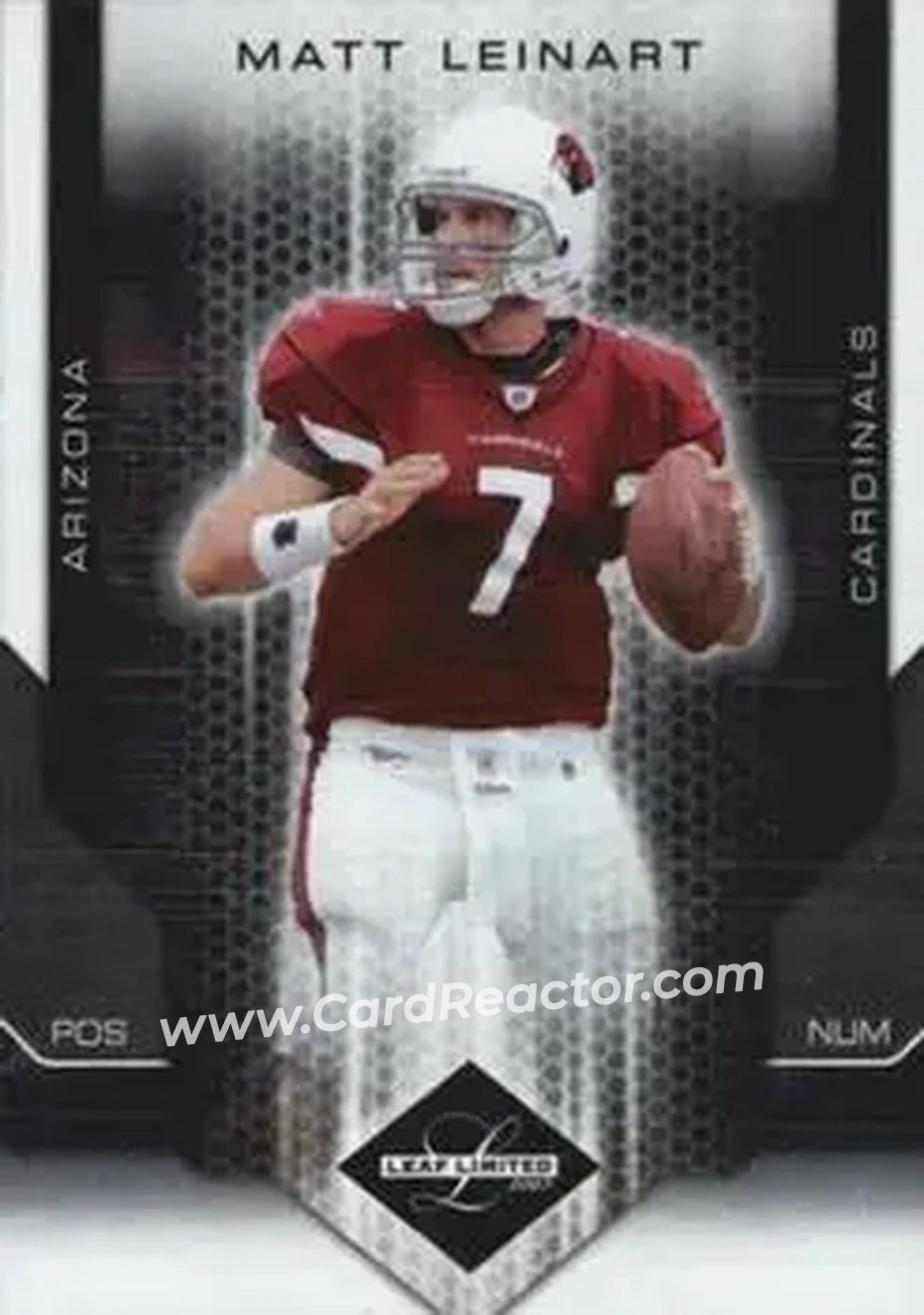 2007 Leaf Limited #4 - Matt Leinart - Arizona Cardinals - Front