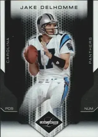 2007 Leaf Limited #14 Jake Delhomme