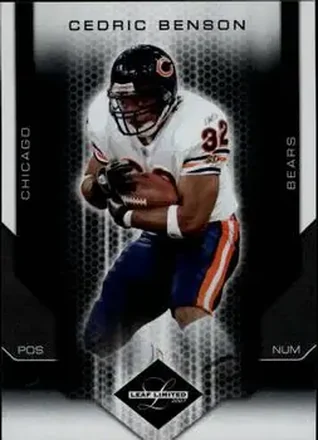 2007 Leaf Limited #18 Cedric Benson