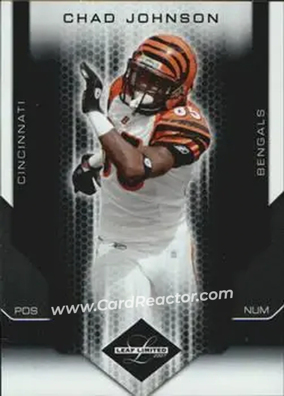 2007 Leaf Limited #21 - Chad Ochocinco - Cincinnati Bengals - Front