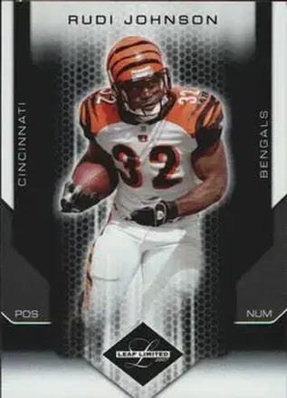 2007 Leaf Limited #22 - Rudi Johnson - Cincinnati Bengals