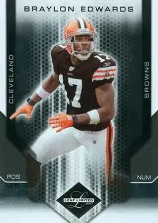2007 Leaf Limited #25 Braylon Edwards