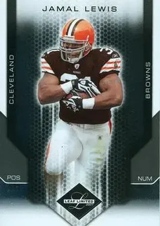2007 Leaf Limited #26 - Jamal Lewis - Cleveland Browns