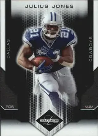 2007 Leaf Limited #27 - Julius Jones - Dallas Cowboys