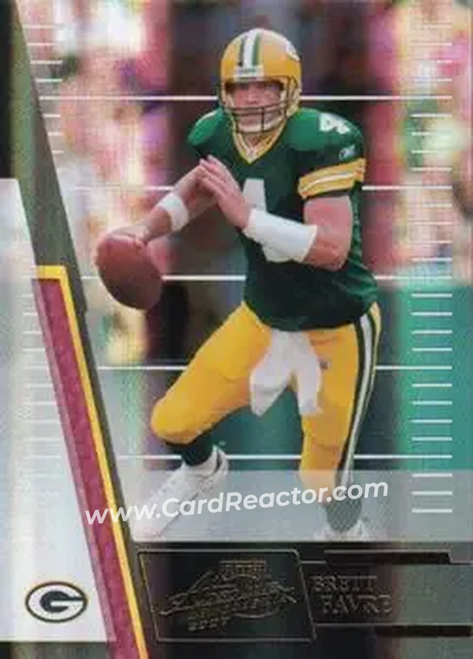 2007 Playoff Absolute Memorabilia #33 - Brett Favre - Green Bay Packers - Front