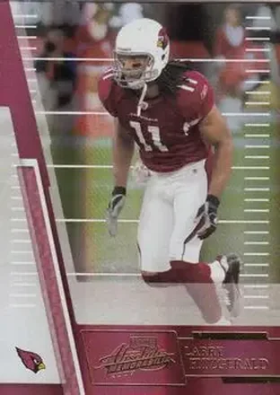 2007 Playoff Absolute Memorabilia #63 - Larry Fitzgerald - Arizona Cardinals