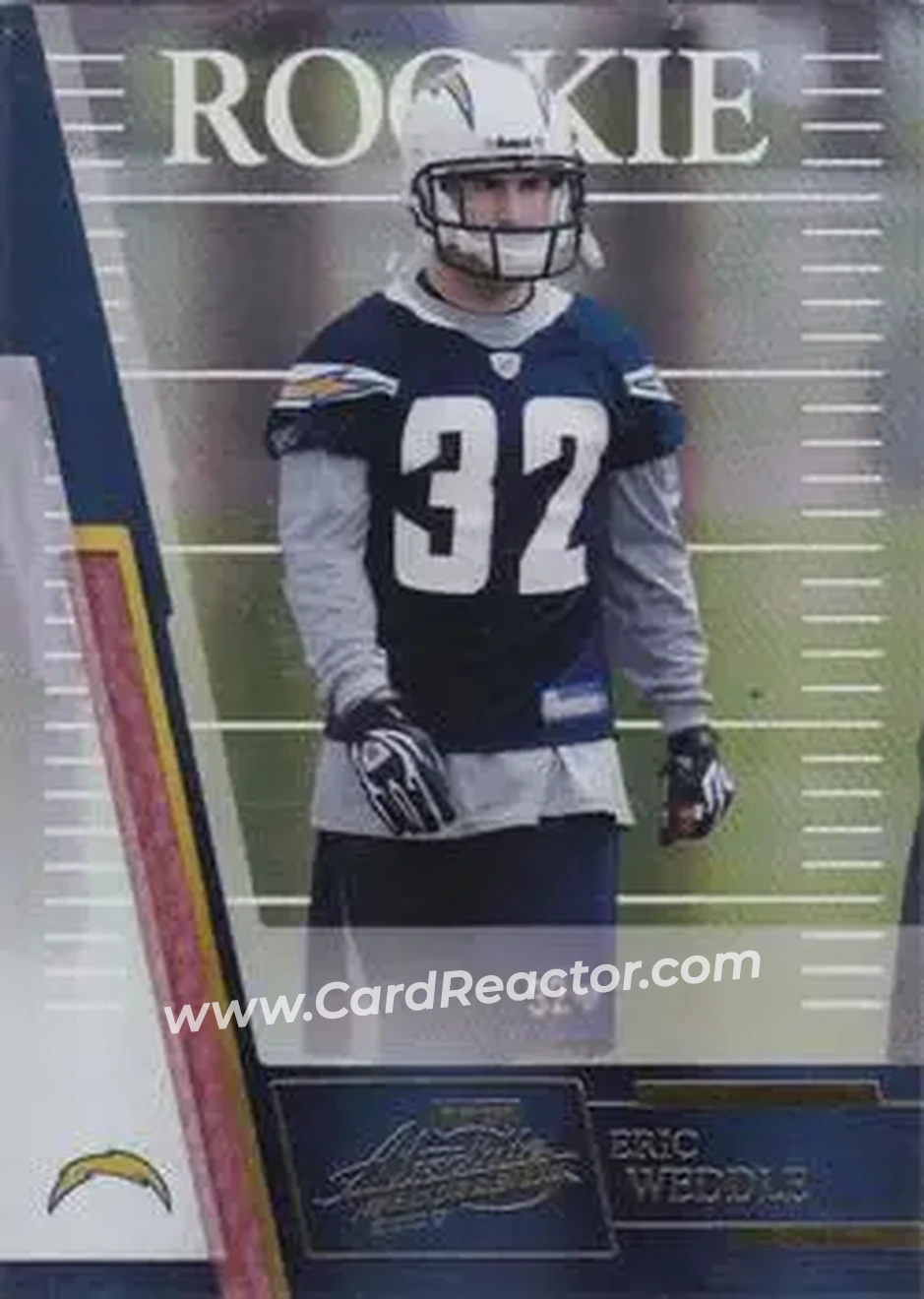 2007 Playoff Absolute Memorabilia #167 - Eric Weddle - San Diego Chargers - Front