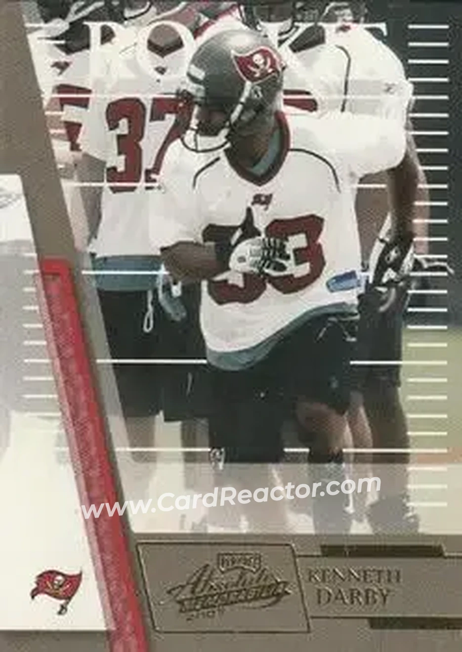 2007 Playoff Absolute Memorabilia #182 - Kenneth Darby - Tampa Bay Buccaneers