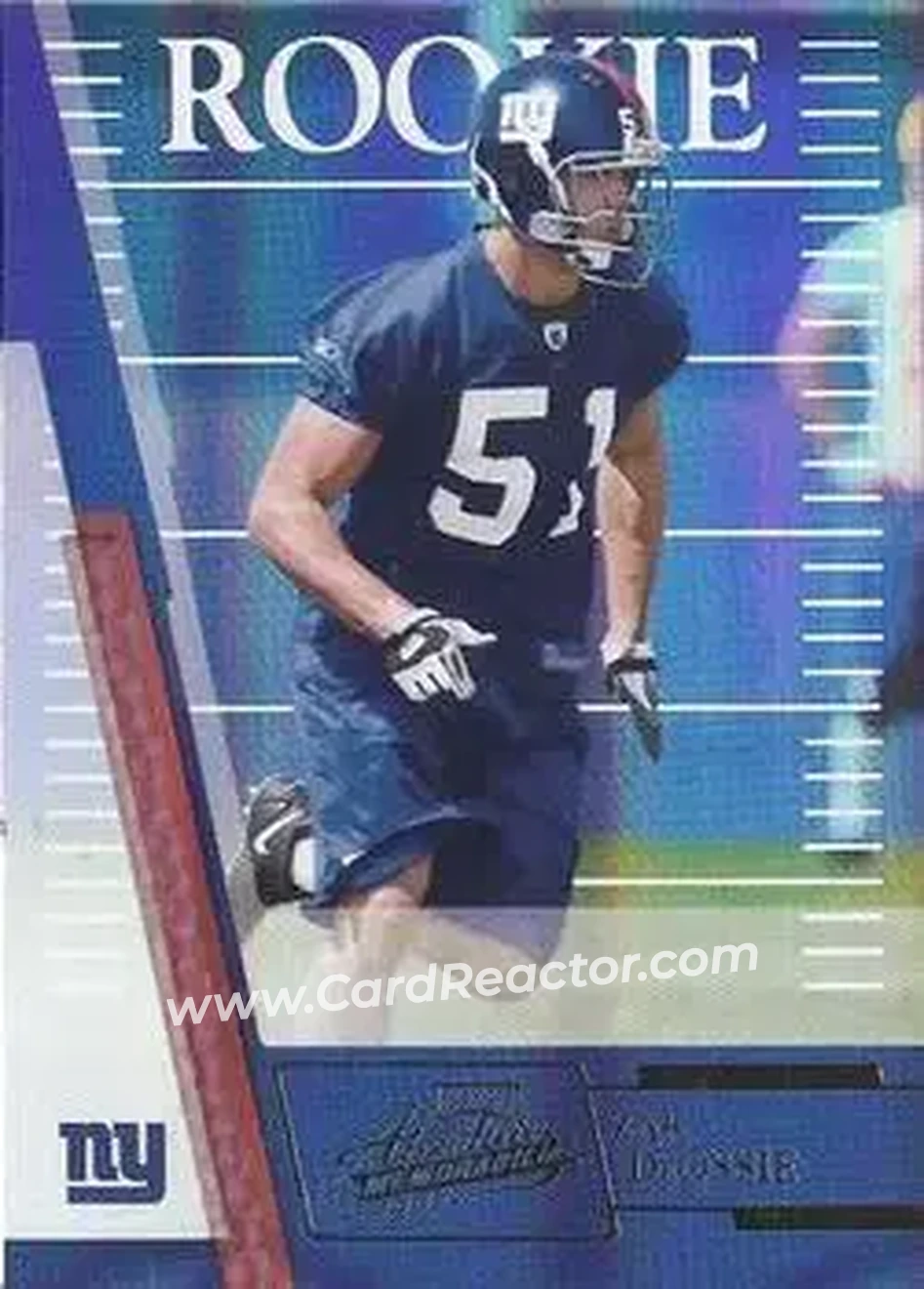 2007 Playoff Absolute Memorabilia #192 - Zak DeOssie - New York Giants