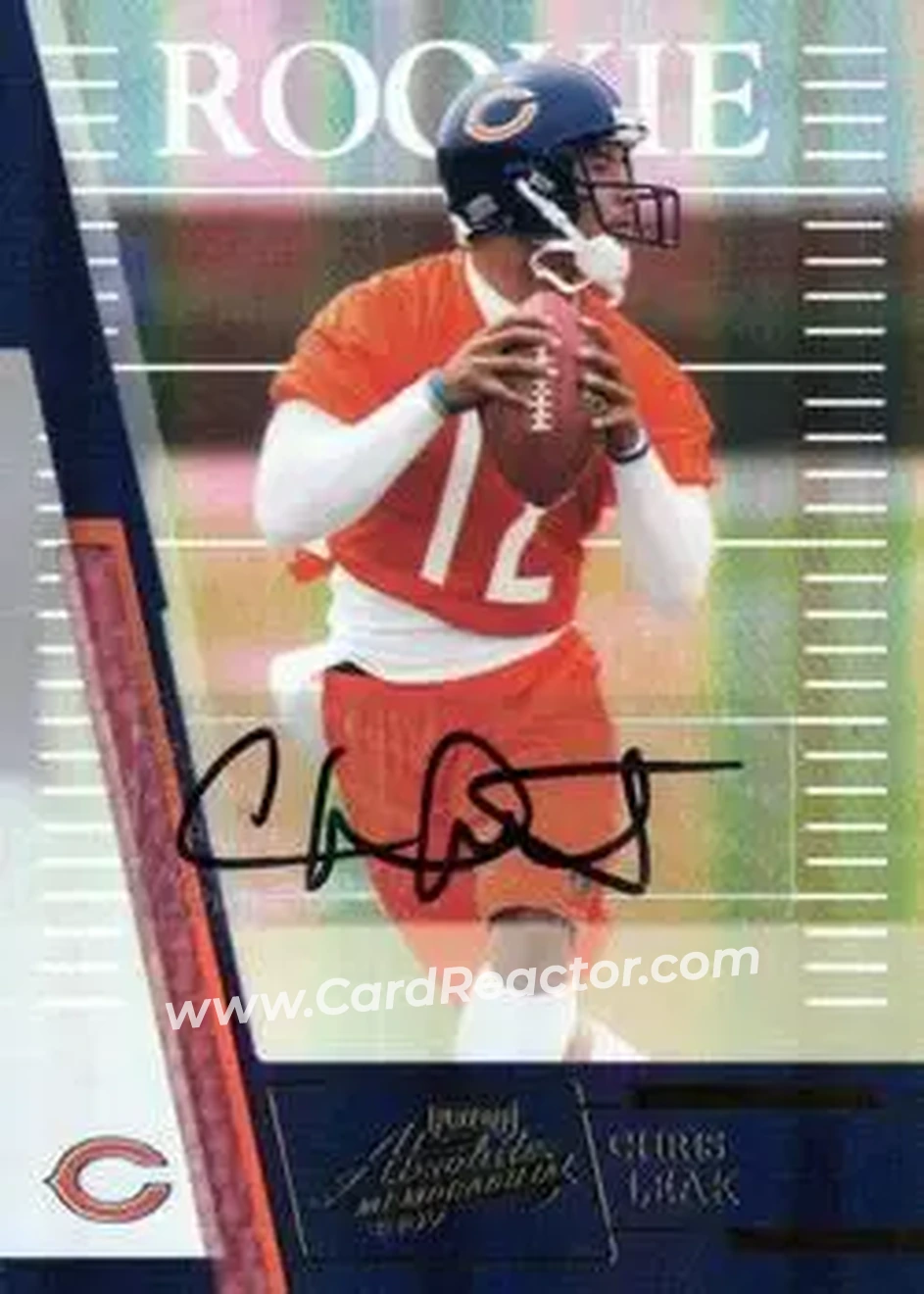 2007 Playoff Absolute Memorabilia #211 - Chris Leak - Chicago Bears