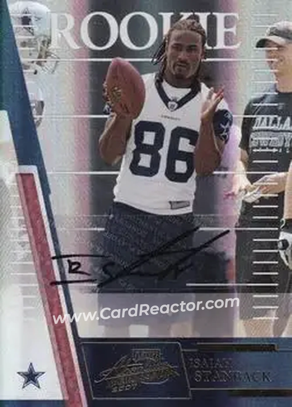 2007 Playoff Absolute Memorabilia #222 - Isaiah Stanback - Dallas Cowboys