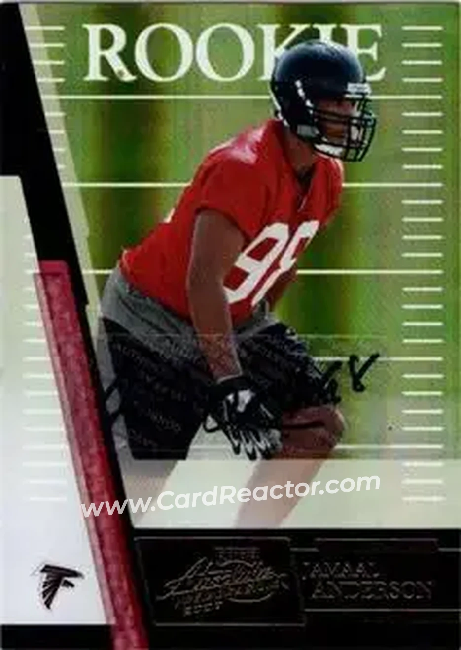 2007 Playoff Absolute Memorabilia #224 - Jamaal Anderson - Atlanta Falcons