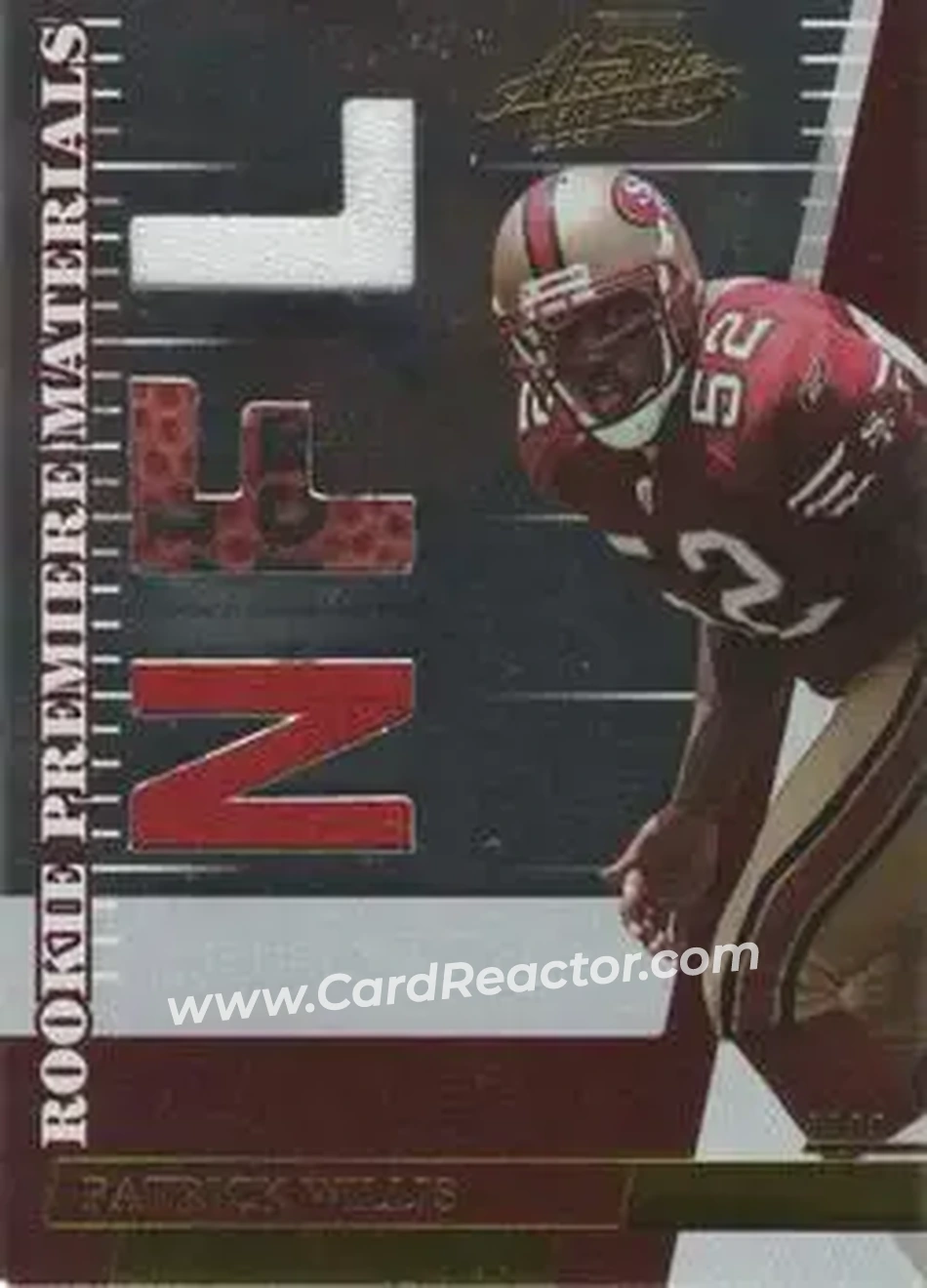 2007 Playoff Absolute Memorabilia #258 - Patrick Willis - San Francisco 49ers - Front 2007 Playoff Absolute Memorabilia #258 - Patrick Willis - San Francisco 49ers - Front