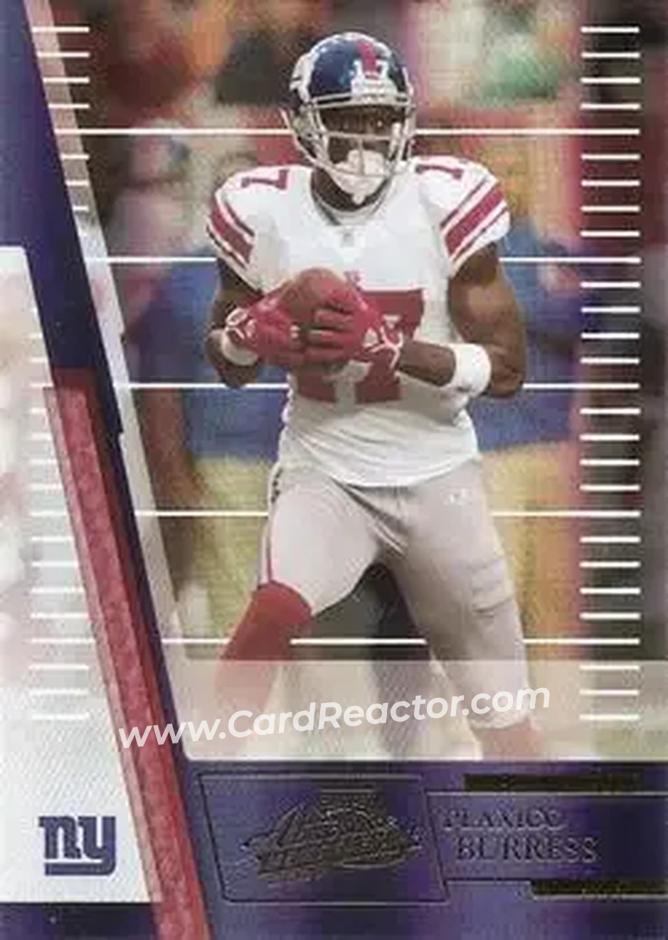 2007 Playoff Absolute Memorabilia #8 - Plaxico Burress - New York Giants - Front