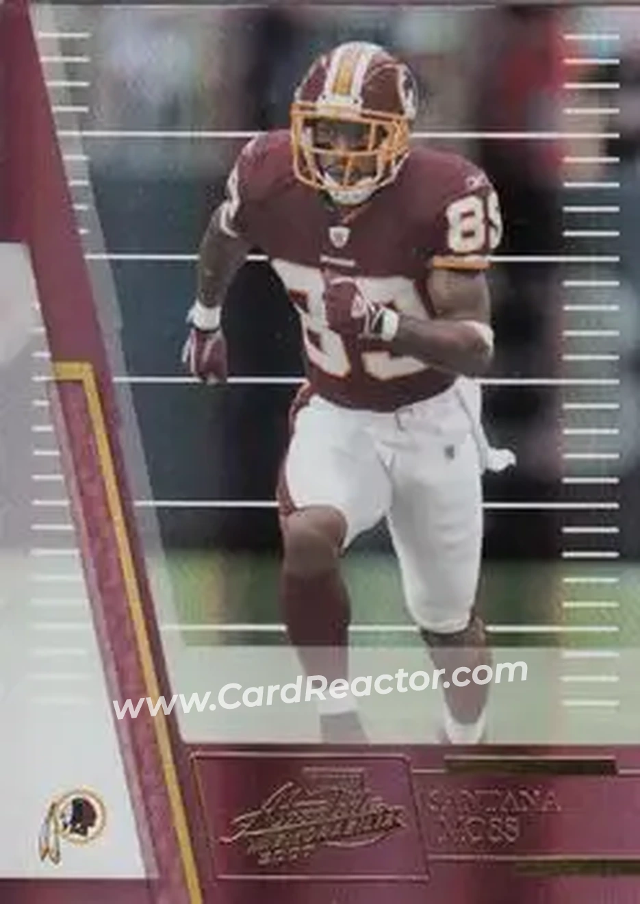 2007 Playoff Absolute Memorabilia #17 - Santana Moss - Washington Redskins - Front