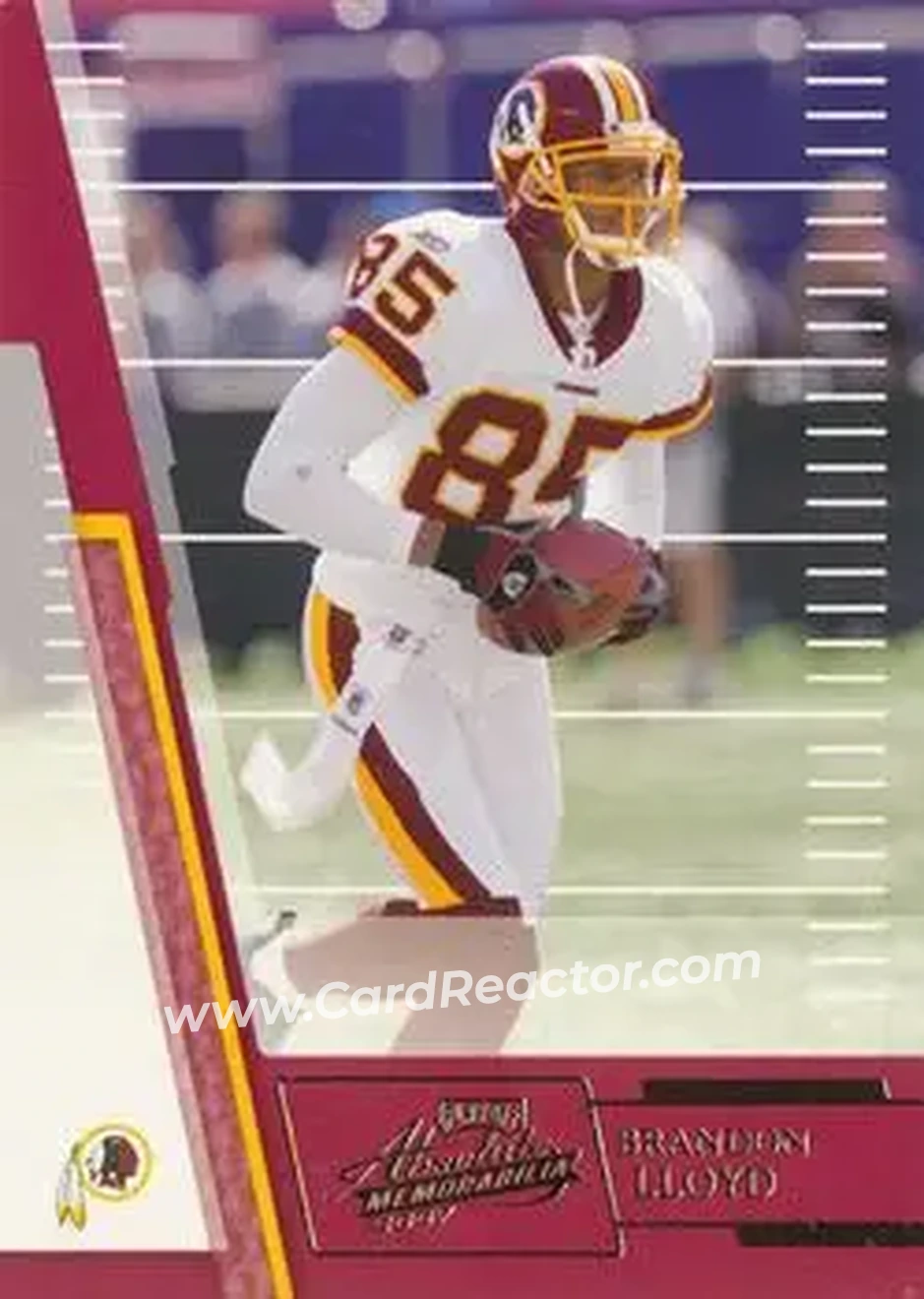 2007 Playoff Absolute Memorabilia #19 - Brandon Lloyd - Washington Redskins - Front