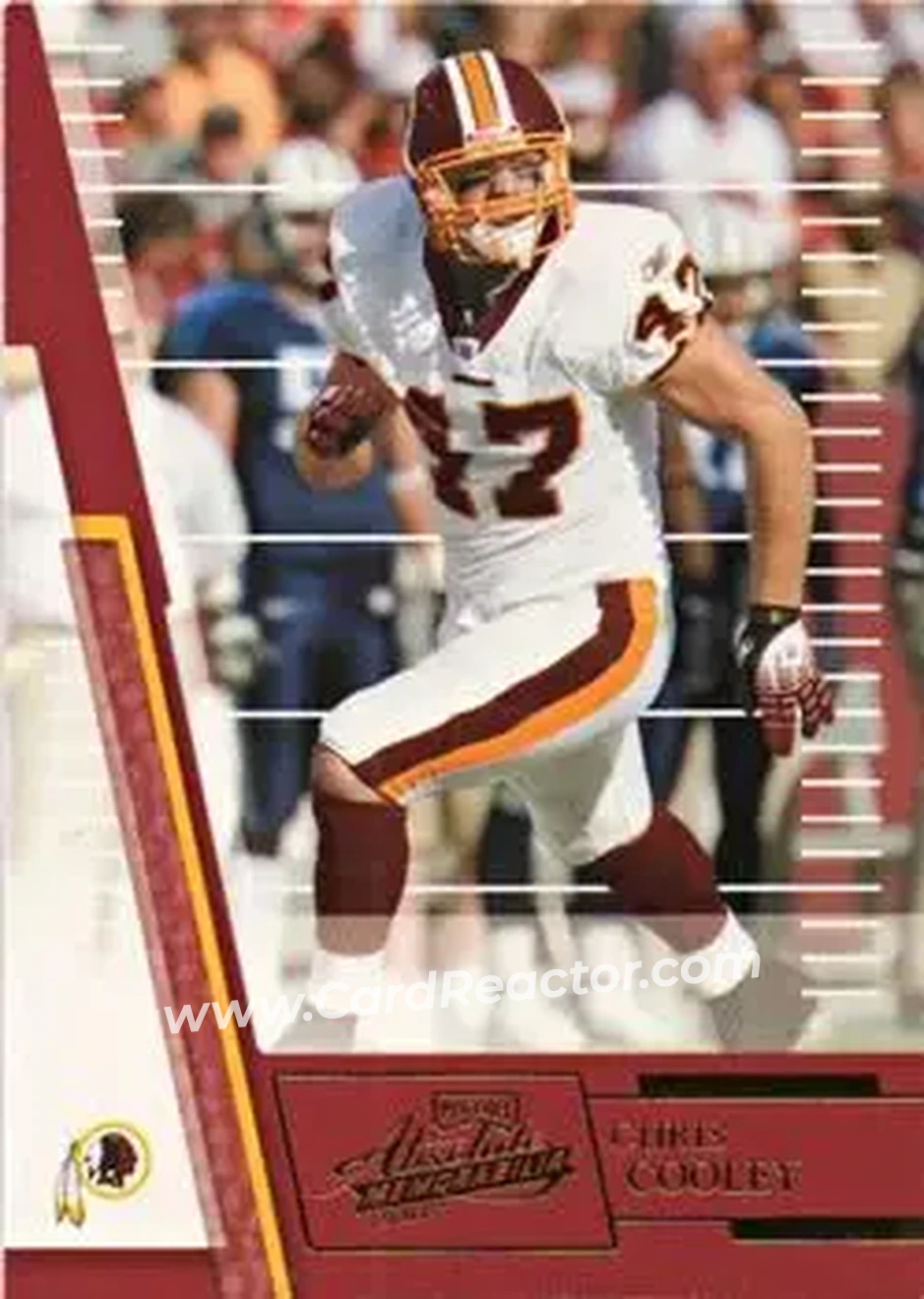 2007 Playoff Absolute Memorabilia #20 - Chris Cooley - Washington Redskins - Front