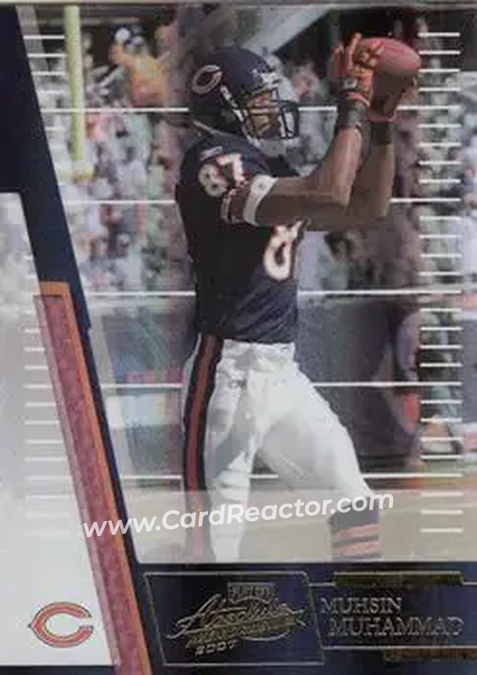 2007 Playoff Absolute Memorabilia #23 - Muhsin Muhammad - Chicago Bears - Front