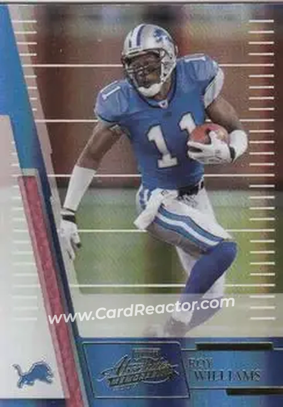 2007 Playoff Absolute Memorabilia #29 - Roy Williams - Detroit Lions - Front
