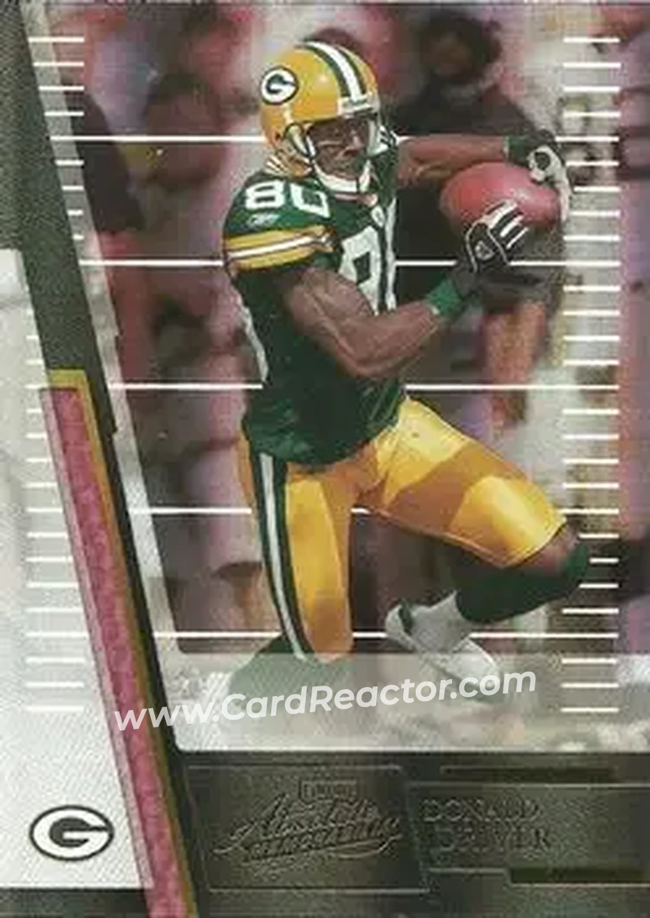 2007 Playoff Absolute Memorabilia #35 - Donald Driver - Green Bay Packers - Front