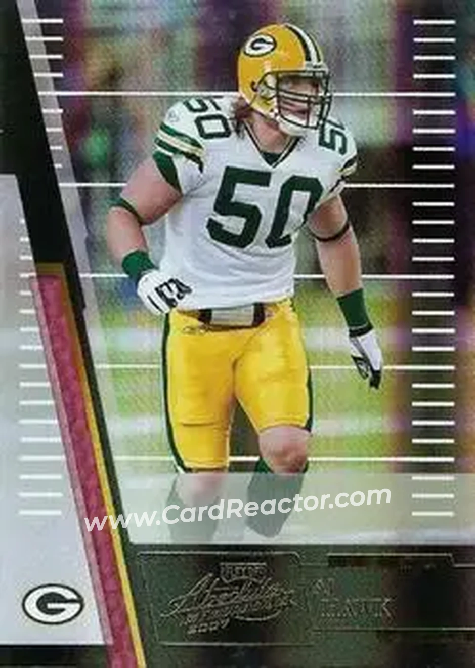 2007 Playoff Absolute Memorabilia #37 - A.J. Hawk - Green Bay Packers - Front