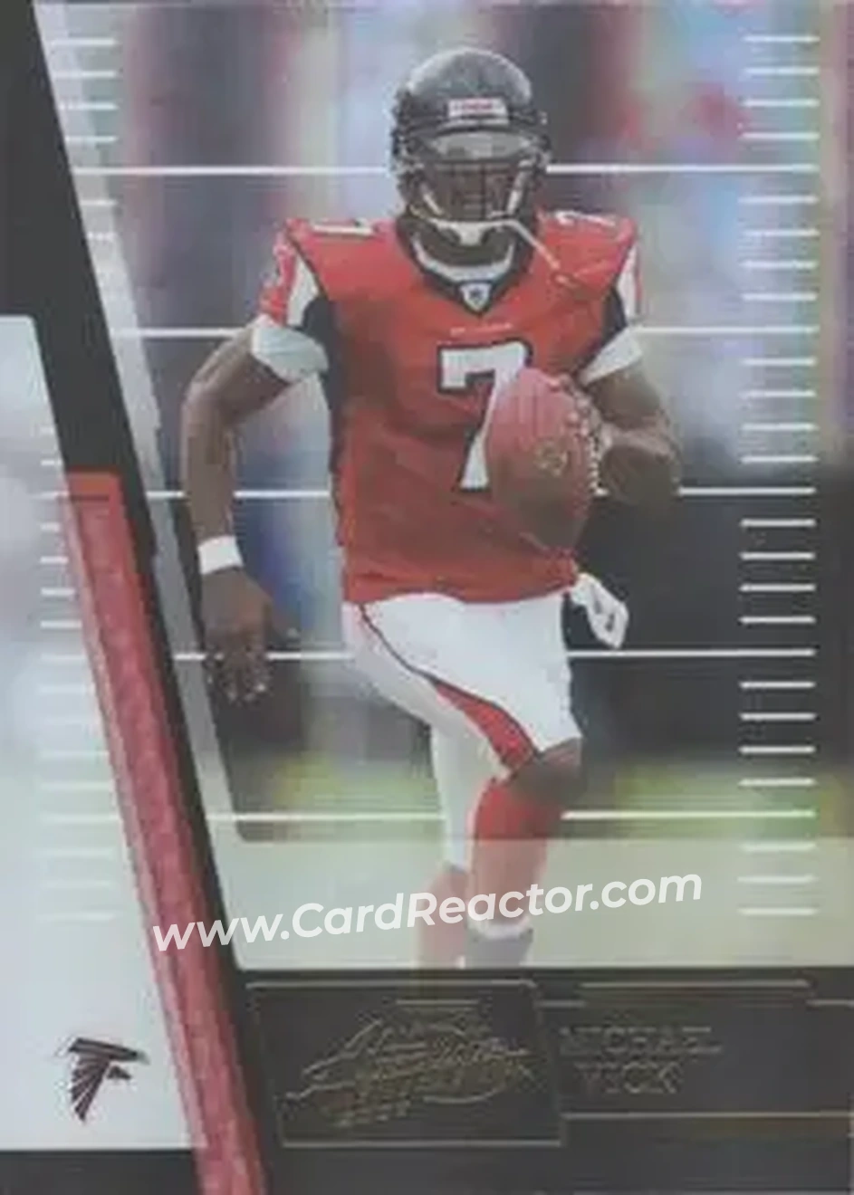 2007 Playoff Absolute Memorabilia #42 - Michael Vick - Atlanta Falcons - Front