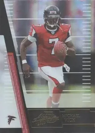 2007 Playoff Absolute Memorabilia #42 - Michael Vick - Atlanta Falcons