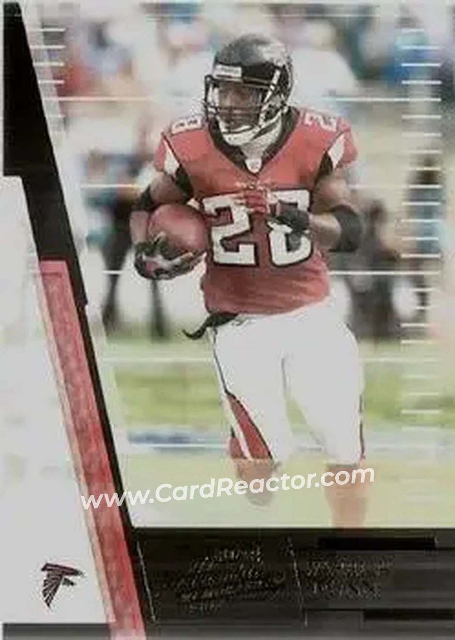 2007 Playoff Absolute Memorabilia #43 - Warrick Dunn - Atlanta Falcons - Front 2007 Playoff Absolute Memorabilia #43 - Warrick Dunn - Atlanta Falcons - Front