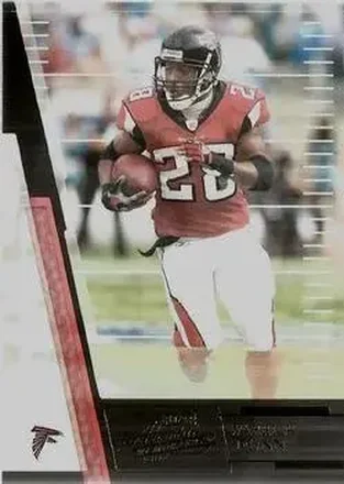 2007 Playoff Absolute Memorabilia #43 - Warrick Dunn - Atlanta Falcons
