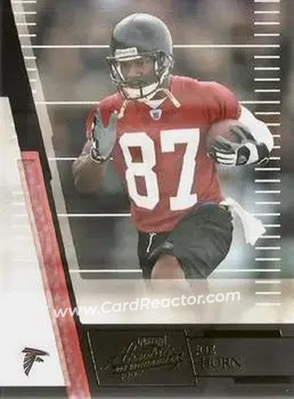 2007 Playoff Absolute Memorabilia #44 - Joe Horn - Atlanta Falcons - Front 2007 Playoff Absolute Memorabilia #44 - Joe Horn - Atlanta Falcons - Front