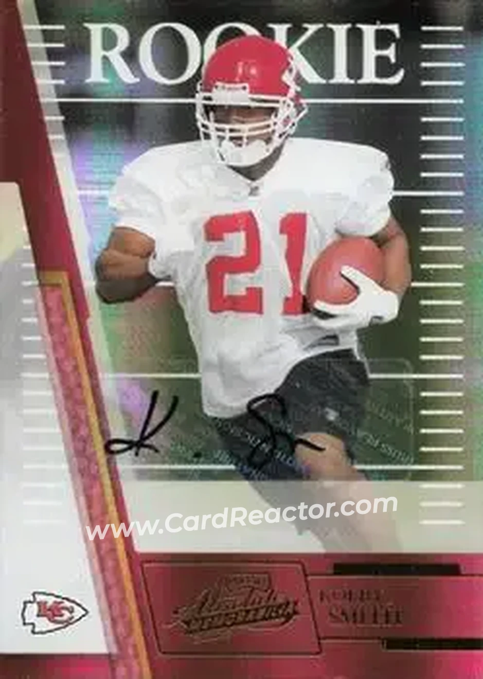 2007 Playoff Absolute Memorabilia #232 - Kolby Smith - Kansas City Chiefs - Front