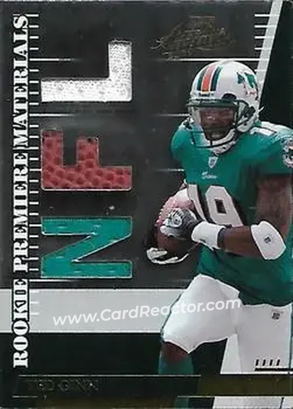 2007 Playoff Absolute Memorabilia #257 - Ted Ginn Jr. - Miami Dolphins - Front 2007 Playoff Absolute Memorabilia #257 - Ted Ginn Jr. - Miami Dolphins - Front